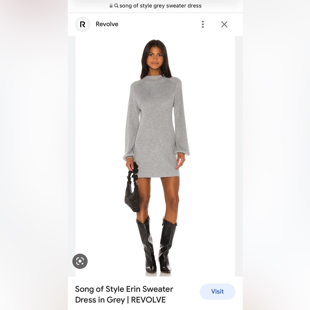 Song of style sweater dress. Wore once or twice, looks new-high quality